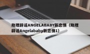 助理辟谣ANGELABABY新恋情（助理辟谣Angelababy新恋情1）