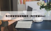 布兰妮被掌掴视频曝光（布兰妮被diss）