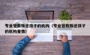 专业管教叛逆孩子的机构（专业管教叛逆孩子的机构爱情）