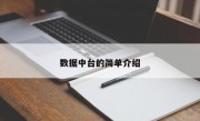 数据中台的简单介绍