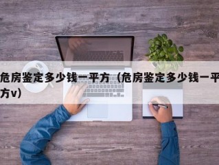 危房鉴定多少钱一平方（危房鉴定多少钱一平方v）