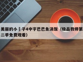 美丽的小峓子4中字巴巴鱼汤饭（极品教师第二季免费观看）