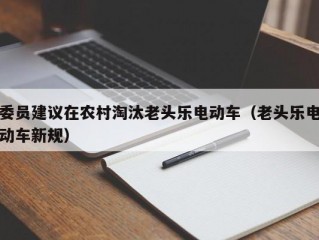 委员建议在农村淘汰老头乐电动车（老头乐电动车新规）