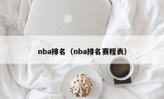 nba排名（nba排名赛程表）