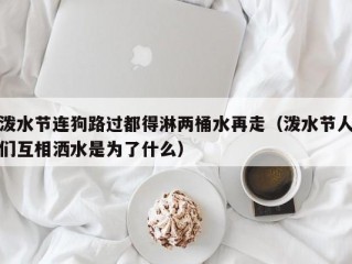 泼水节连狗路过都得淋两桶水再走（泼水节人们互相洒水是为了什么）