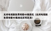 无间电视剧免费观看40集西瓜（无间电视剧免费观看40集西瓜影院高清）