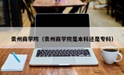 贵州商学院（贵州商学院是本科还是专科）