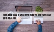 威胁要和游客干到底的导游被罚（被指威胁游客导游自辩）