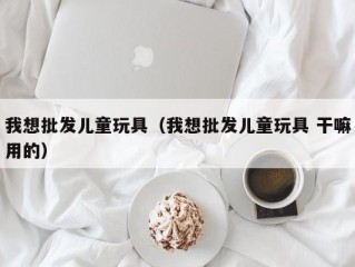 我想批发儿童玩具（我想批发儿童玩具 干嘛用的）