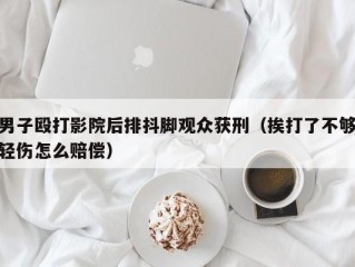 男子殴打影院后排抖脚观众获刑（挨打了不够轻伤怎么赔偿）