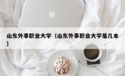 山东外事职业大学（山东外事职业大学是几本）