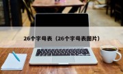 26个字母表（26个字母表图片）