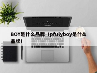 BOY是什么品牌（pfulyboy是什么品牌）