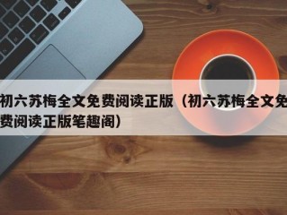 初六苏梅全文免费阅读正版（初六苏梅全文免费阅读正版笔趣阁）