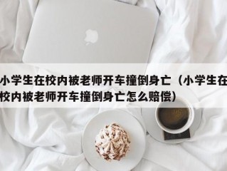 小学生在校内被老师开车撞倒身亡（小学生在校内被老师开车撞倒身亡怎么赔偿）