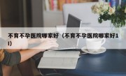 不育不孕医院哪家好（不育不孕医院哪家好1I）