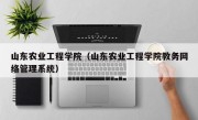 山东农业工程学院（山东农业工程学院教务网络管理系统）